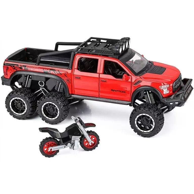 Ford Raptor 6X6 Wheel CHE ZHI 1:32 Diecast