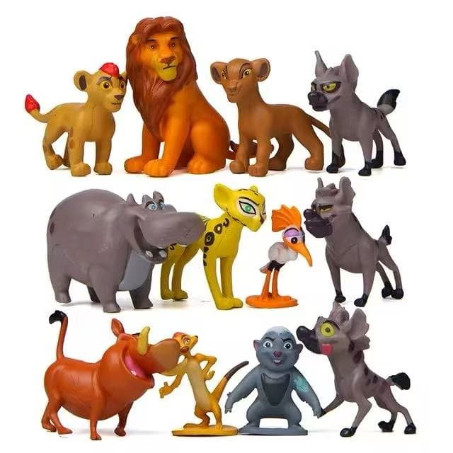 Lion Guard Collectible Mini Pack Of 12 Pieces