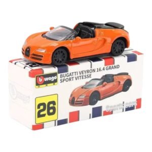 Bburago 1/64 Bugatti Veyron 16.4 Grand Sport Vitesse