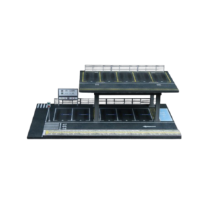 MoreArt Steel Frame Parking Lot 2 Diorama MO923004